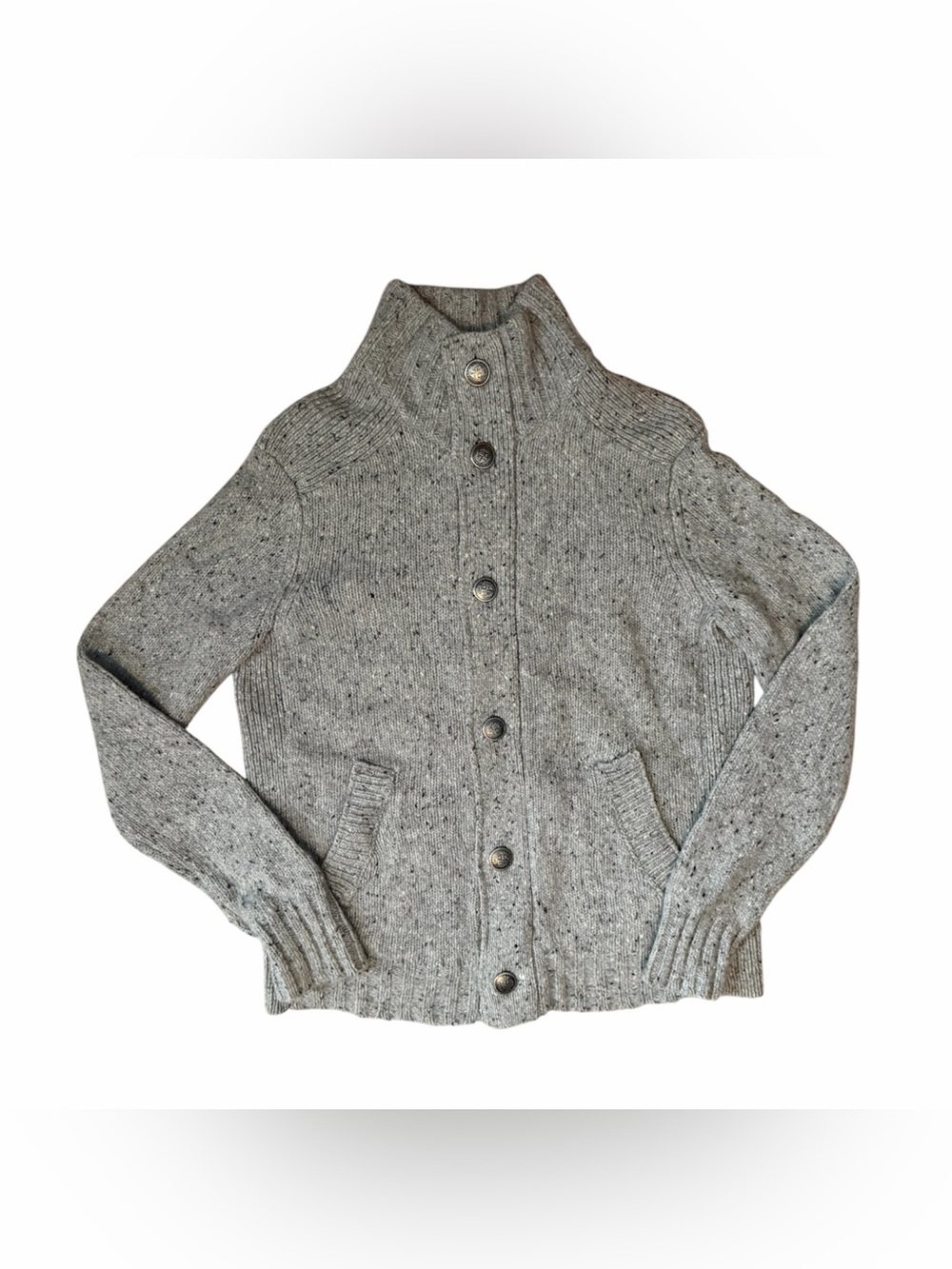Vintage Express Design Studio Lambswool Cardigan size Small